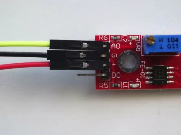 0 pin of Arduino Nano Flame Sensor With Visuino