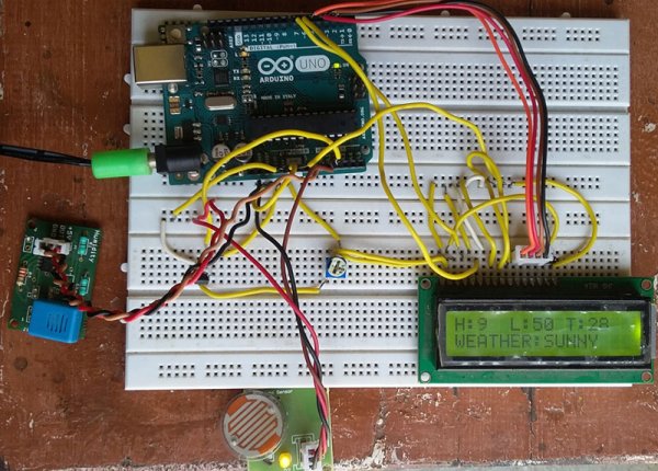 Arduino Weather machine