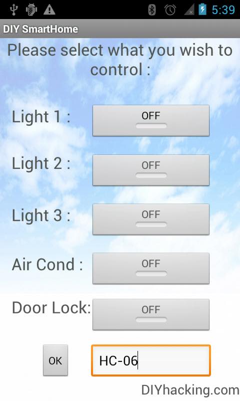 DIY Android Home Automation With Free Smartphone Application