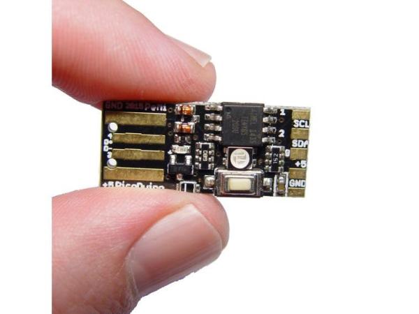 PicoDuino Digispak RGB LED Button Relay Driver