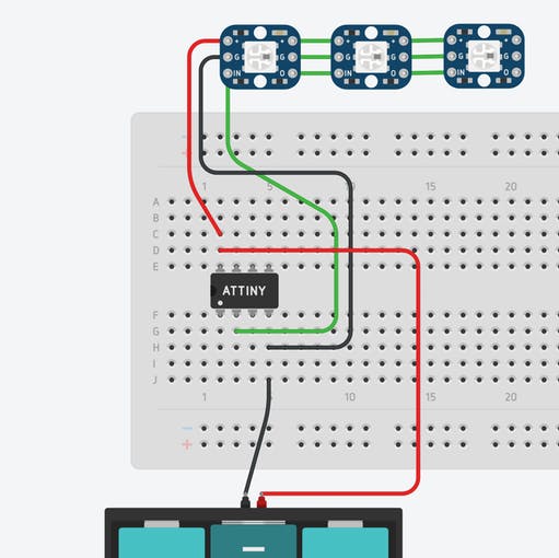 Schematic 3D-Printed RGB Wallet