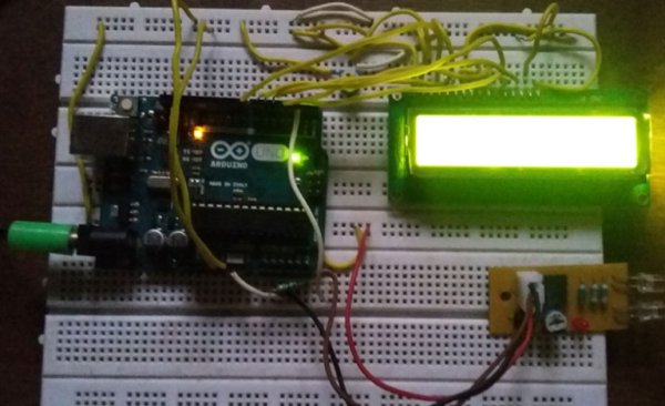 Visitor counter project using Arduino