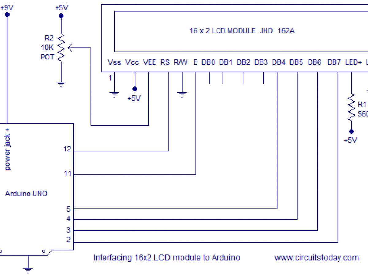 Дисплей схема. LCD 1602 принципиальная схема. LCD display Arduino схема. LCD дисплей ардуино схема. Принципиальная схема LSD дисплея.