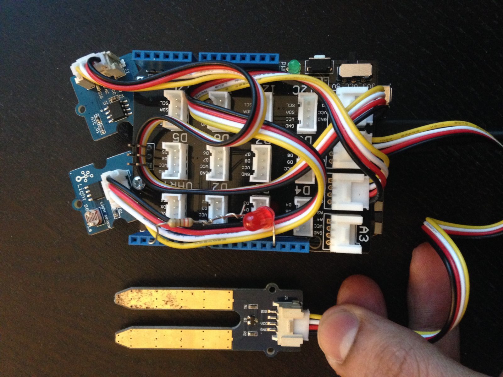 Circuit Plant Monitoring System using AWS IoT