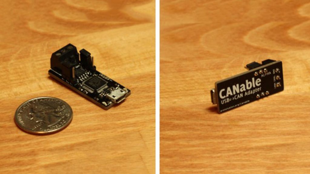 a small USB to CAN adapter