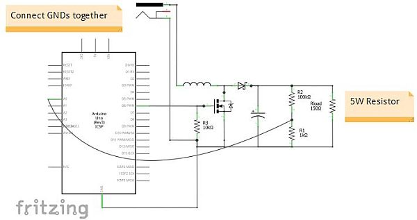 And the schematic