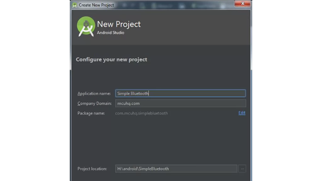 Simple Android Bluetooth Application with Arduino Example