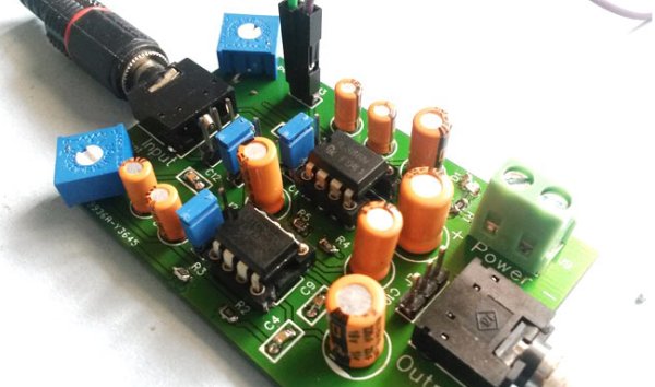 Audio Amplifier Circuit on PCB Using LM386