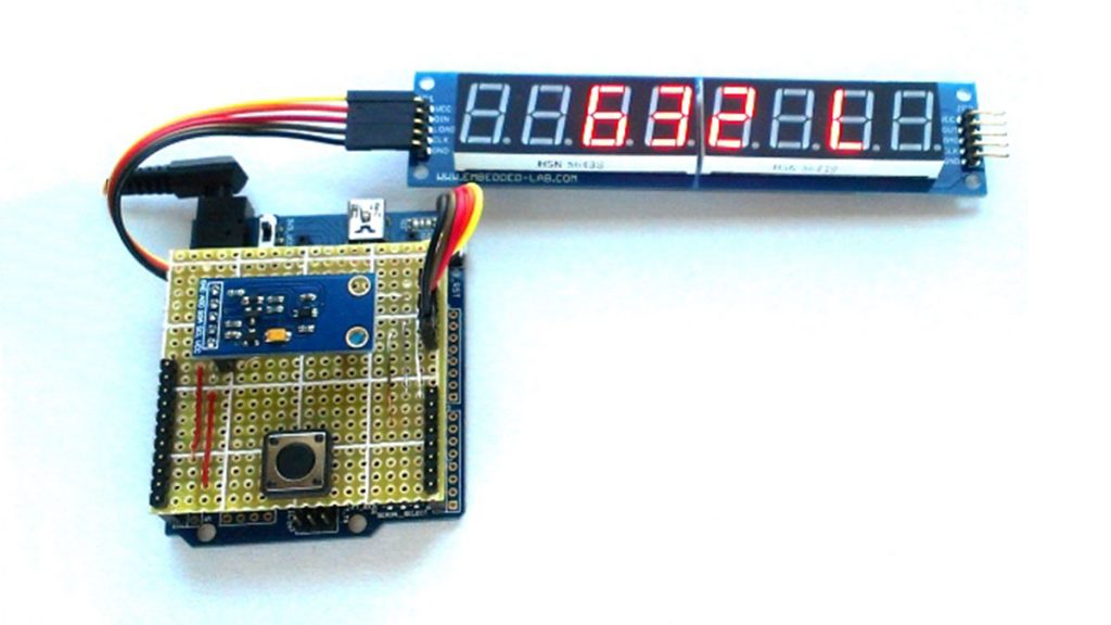 Building a simple digital light meter using Arduino and BH1750FVI sensor