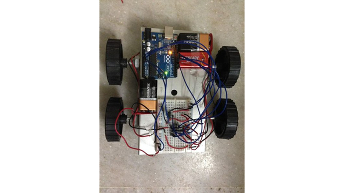 Remote Controlled Robot Using Arduino and T 1