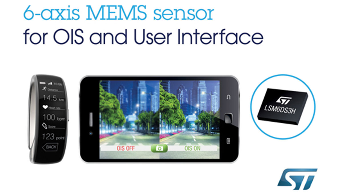 inertial module 3D accelerometer and 3D gyroscope