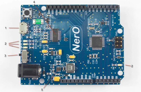NerO – An Energy Efficient Arduino UNO Compatible Design