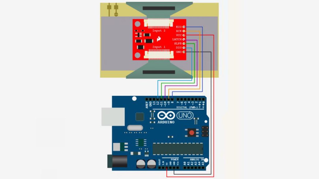 Schematic A Slow Display… E-Paper + Arduino