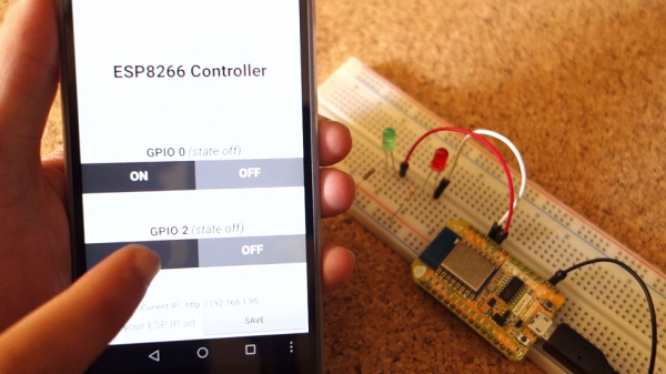 ESP8266 controlled with Android app MIT App Inventor