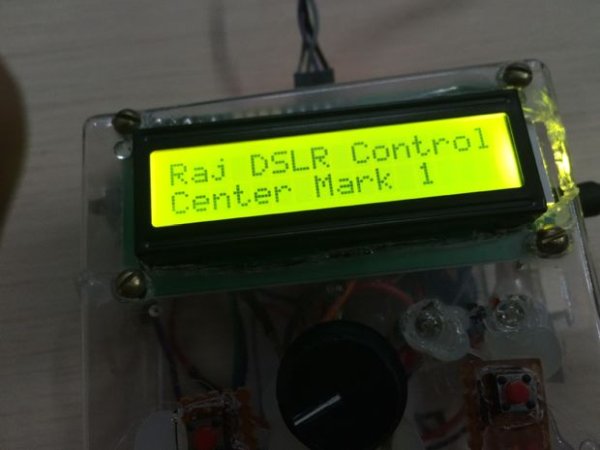 Full featured Arduino DSLR Intervalometer