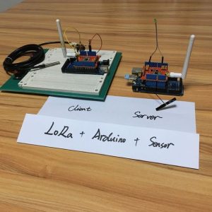 How to get sensor data from a remote Arduino via Wireless Lora Protocol