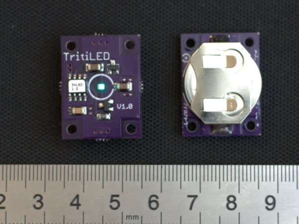 TritiLED – Multi-year always-on LED