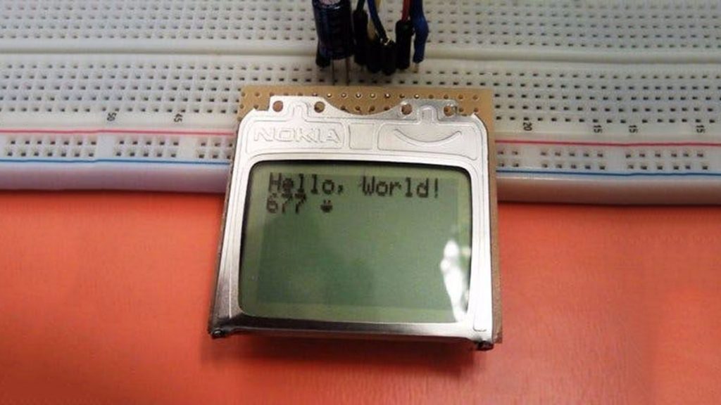 Using-Nokia-3310-84x48-LCD-with-Arduino