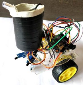 Arduino Based Fire Fighting Robot