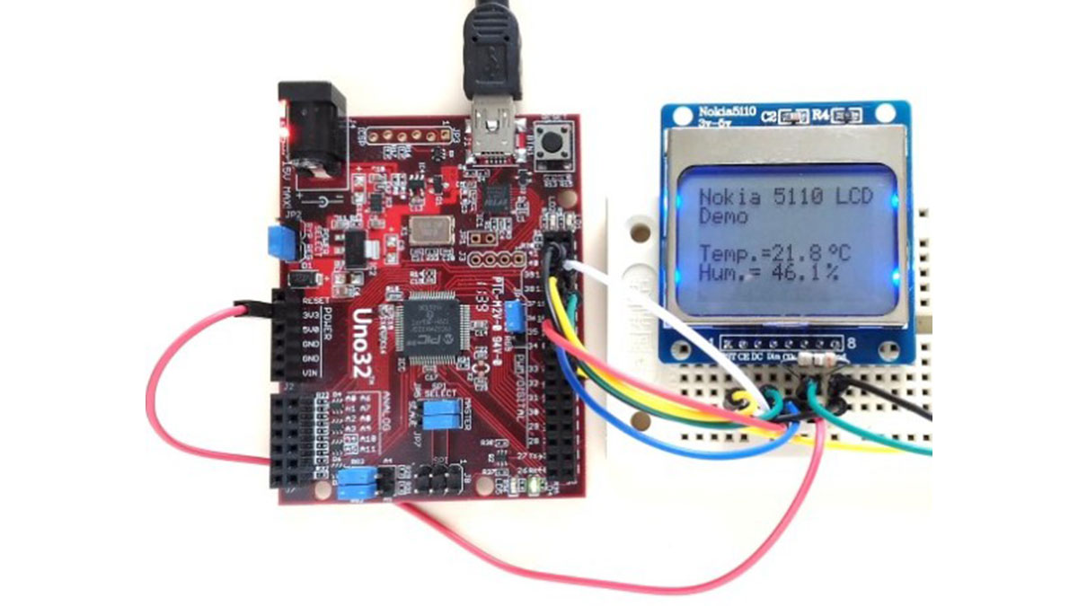 chipKIT Tutorial Using Nokia 5110 LCD