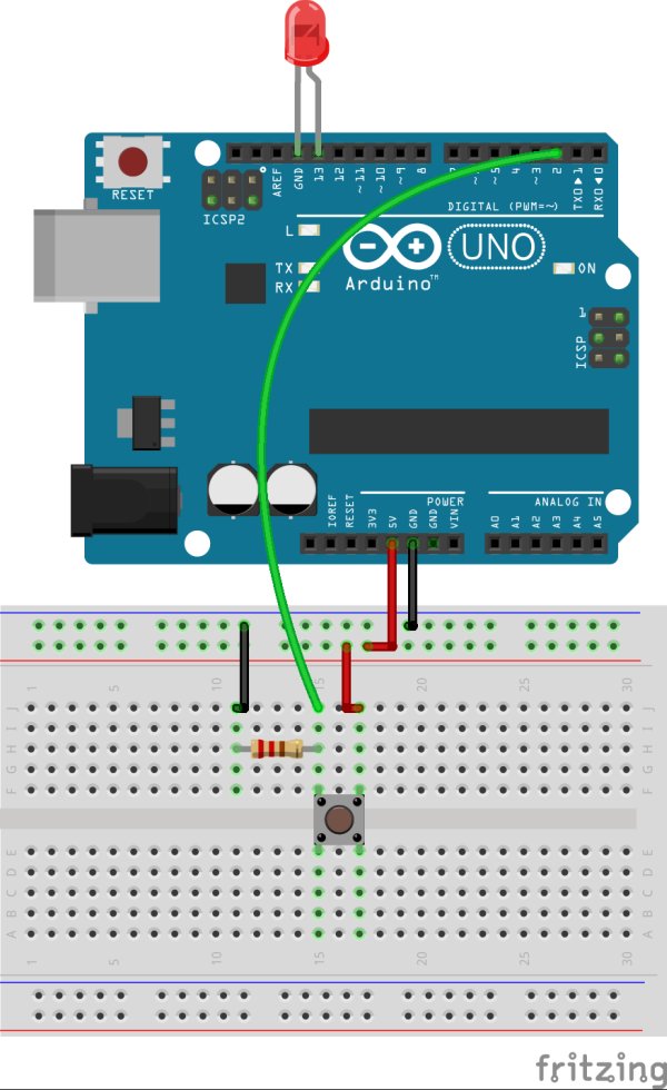 arduino button example