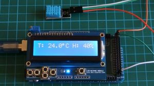 Arduino Weather Station using DHT11