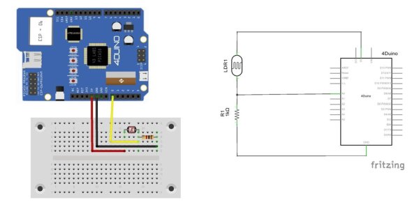 LDR Sensor schematic