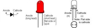 LED Control Using Touch Button schematic