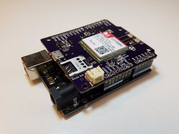 Open Source NB IoT Shield for Arduino