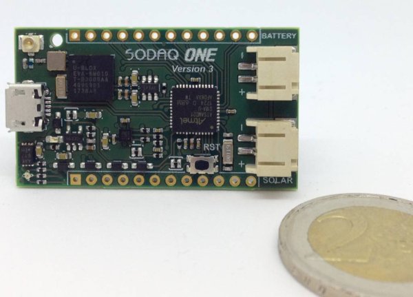 SODAQ ONE board – GPS + LoRa + Solar charger