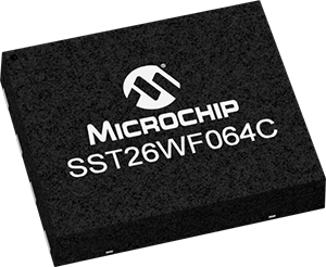 SST26WF064C – Low voltage 64 Megabit SuperFlash® Memory Device From Microchip