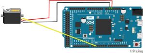 Servo Motor Control with Arduino Due schematic