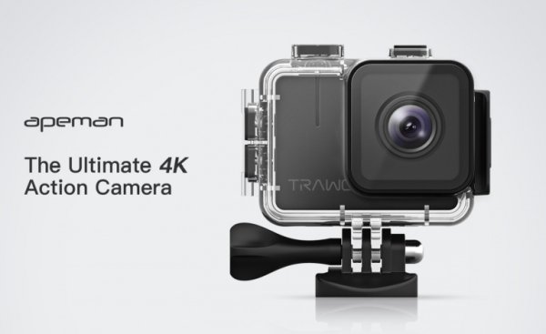 APEMAN TRAWO – A 4K Action Camera with 20MP Photo that fits your budget