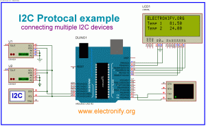 Connecting multiple I2C device on Arduino Uno R3 -Use ...