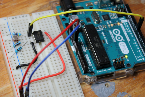 Use a Comparator or Op Amp to Simplify Light Dependent Resistor Output