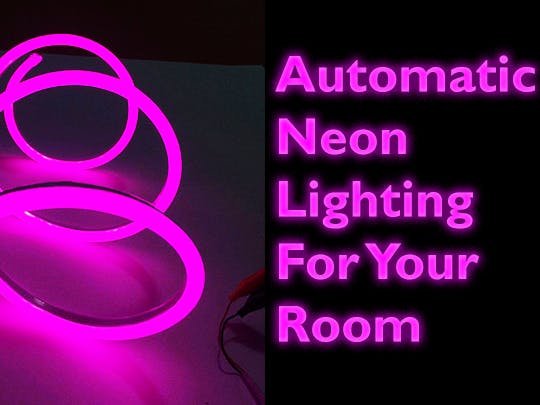 Automatic Cool Blue Lights For Your Room