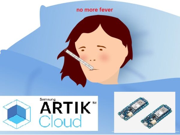 Controlling Patients Fever with Artik Arduino