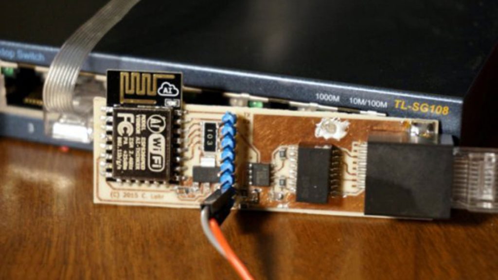 ESP8266 + I2S = Software-based 10-Base-T Ethernet Driver