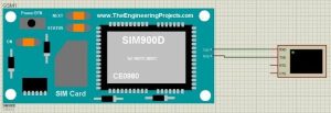 Send SMS with SIM900D in Proteus ISIS