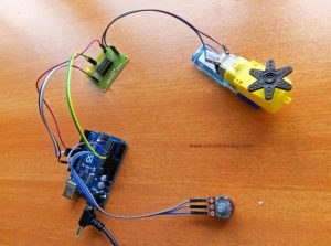 Arduino Gear Motor Interface Using IC L293D