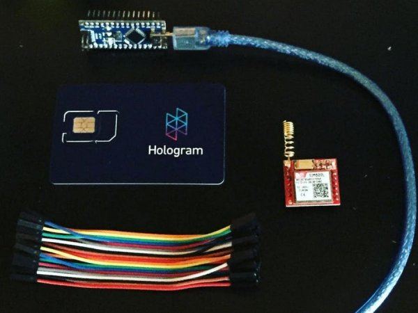 Cellular IoT with Blynk Hologram