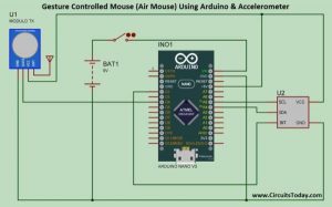 Project Gesture Controlled Mouse (Air Mouse) Using Arduino & Accelerometer