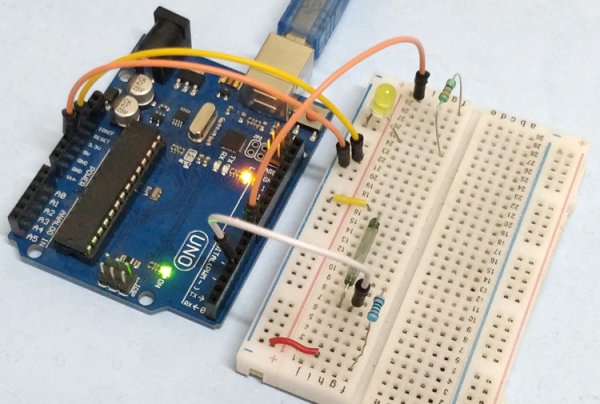 Reed Switch Interfacing with Arduino