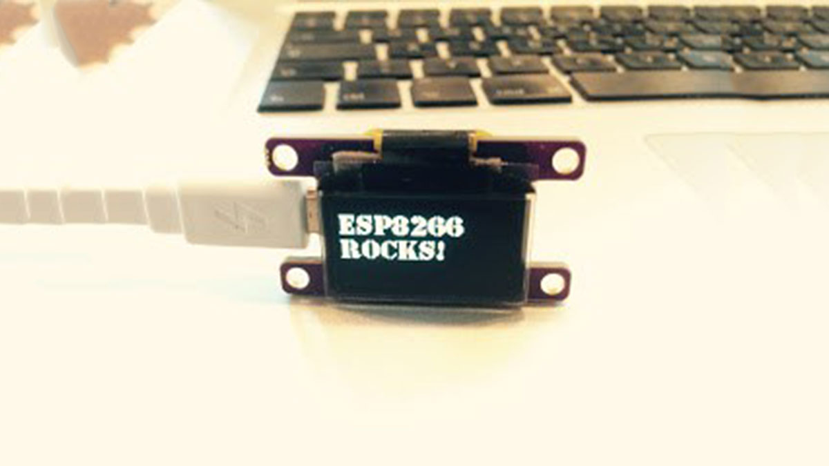 ESP8266 SSD1306 Oled Library Release