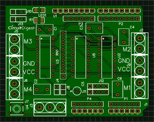 Diy Arduino Motor Driver Shield