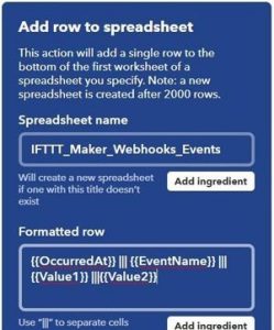 Add-row-to-spreadsheet