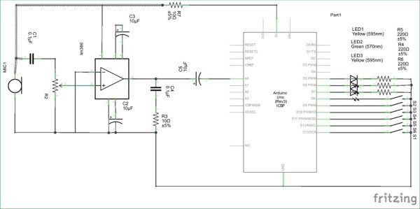 Arduino-Guitar-Tuner-Circuit