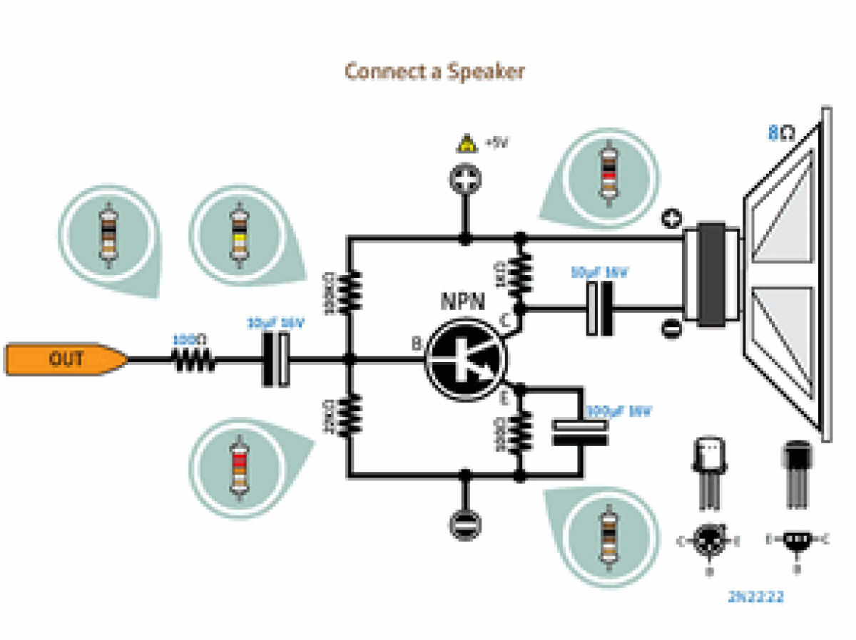 Connecting circuit. External circuit. Required connection circuit Hass 100.