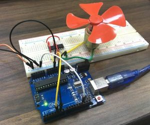 DC-Motor-in-action-Using-MATLAB-and-Arduino