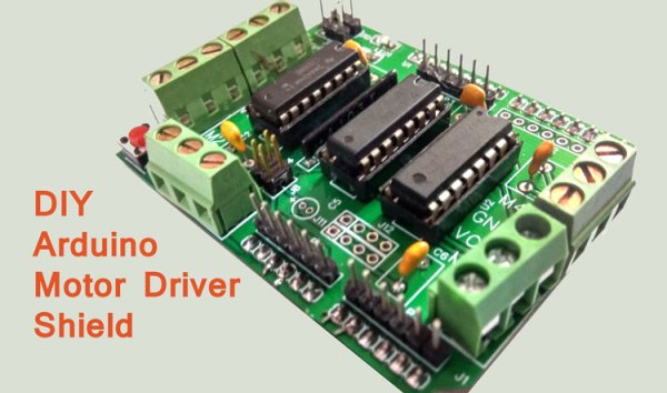 DIY Arduino Motor Driver Sh